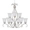 Maxim Basix 9-Light Chandelier 10128FTSN - alternate 1